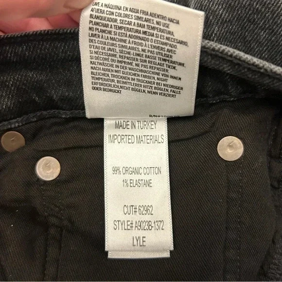 AGOLDE Lyle Low Rise Slim in Phase Size 29 NWOT - Picture 12 of 13